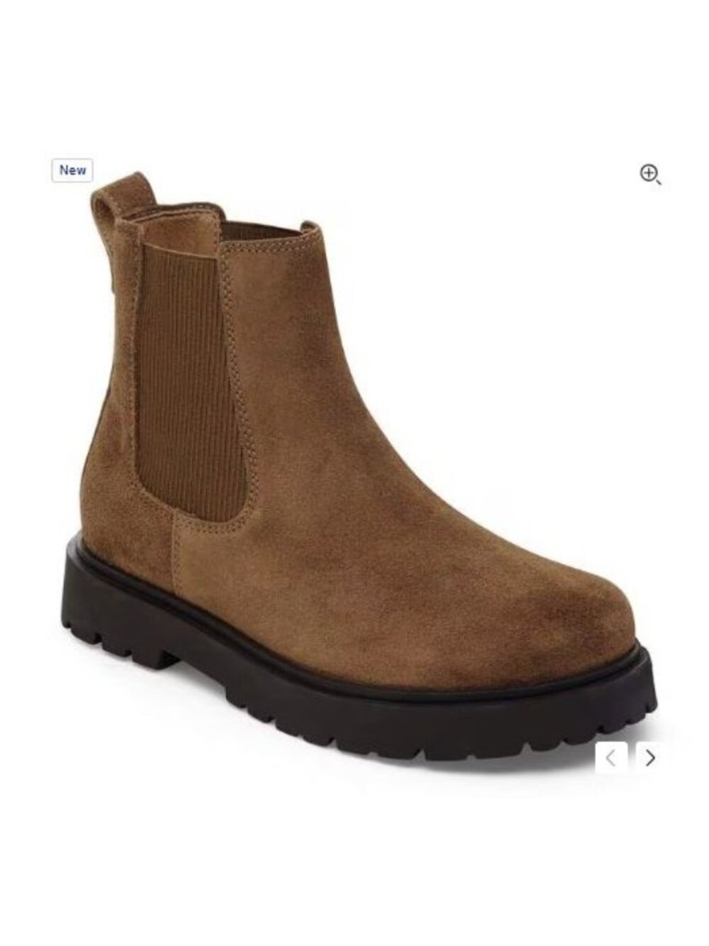 NEW Birkenstock Highwood Slip on Boots Brown Suede Comfort Womens 40 Wide
